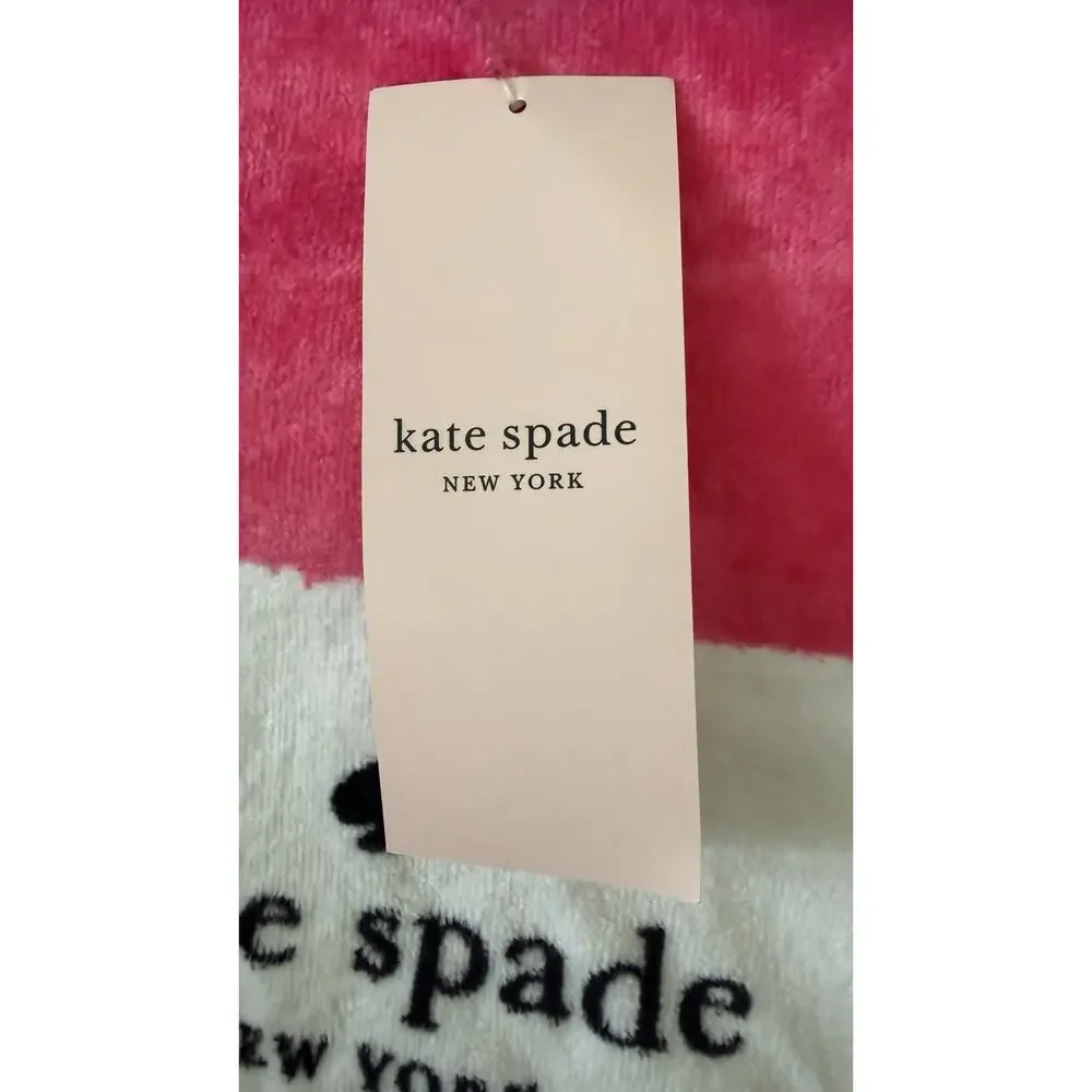 NEW Kate Spade New York Beach Towel Cotton Oversized 40